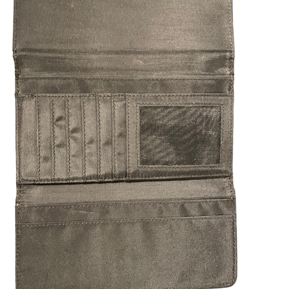 Kate Spade Black Canvas Wallet - Picture 5 of 7